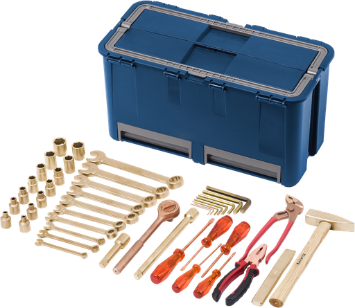 [7250027S] Basic tool set 45 pcs. in box