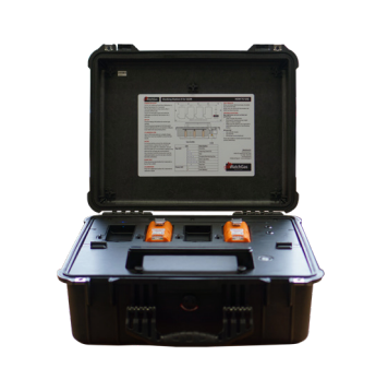 [WG-7189182] WatchGas multi-docking station for bump tests / calibrations for up to 4 QGMs